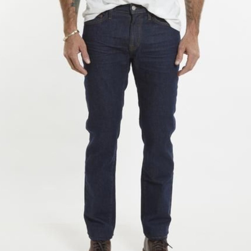 Ace Rivington raw selvage size 32 *replaced button*